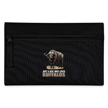 Buffalos Buffalo Büffel - Federtasche - Schwarz - Vorne