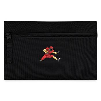 Sport Rugby Footballeur Joueur Football - Trousse - noir - Devant