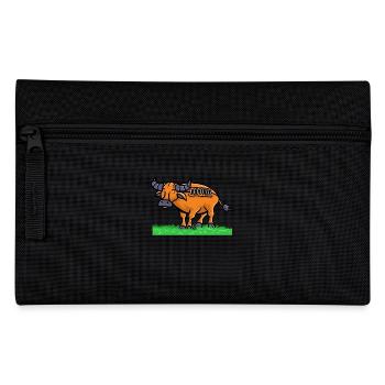 Sport Rugby Footballer Carabao Football - Pencil Case - black - Front