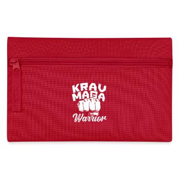 Krav Maga Fighter Warrior - Pencil Case - red - Front
