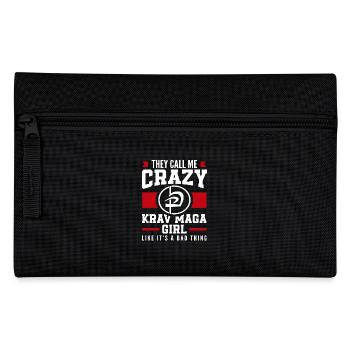 Krav Maga Mädchen - Federtasche - Schwarz - Vorne