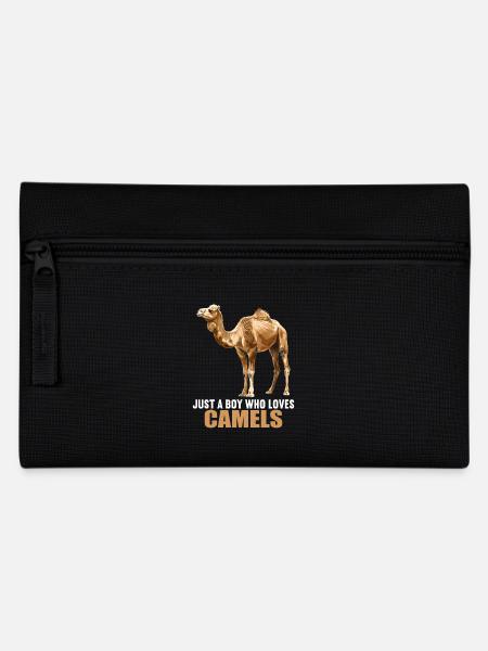 Camel Kamele Kamel - Federtasche - Schwarz