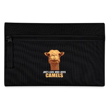 Camel Kamele Kamel - Federtasche - Schwarz - Vorne