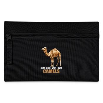 Camel Kamele Kamel - Federtasche - Schwarz - Vorne
