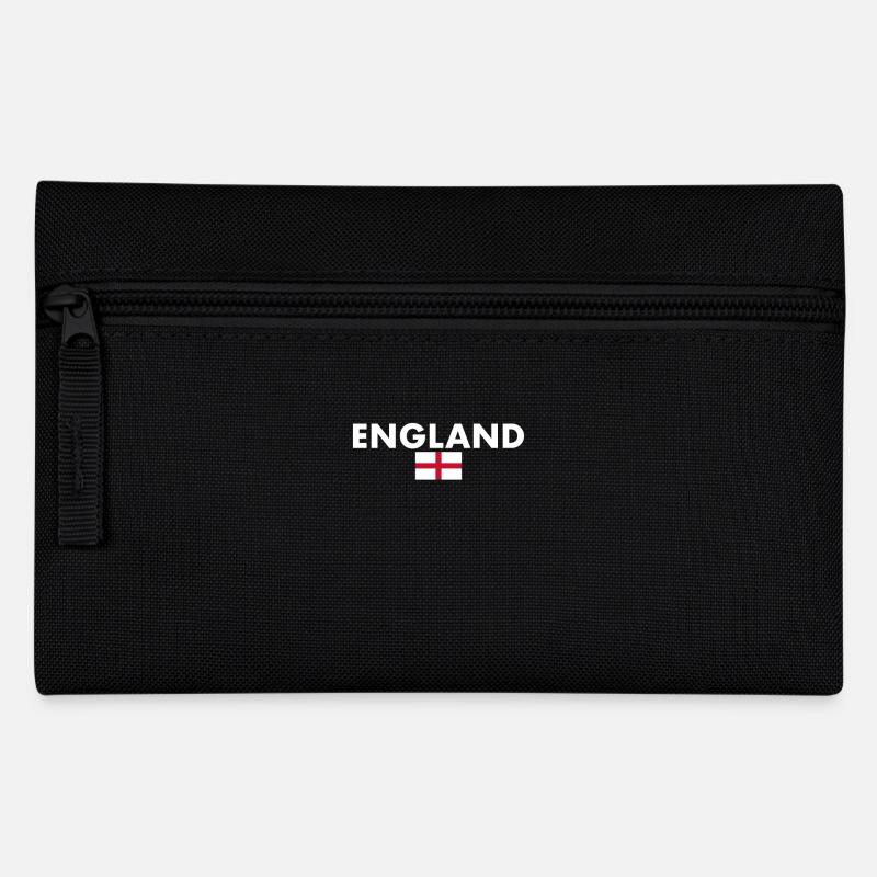 England Englische Flagge Engländer - Federtasche - Schwarz