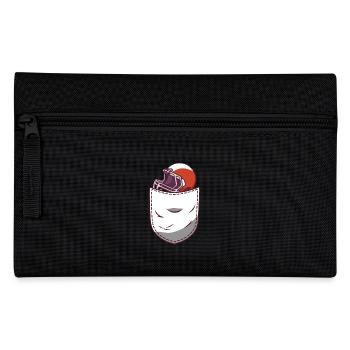 Sport Rugby Footballer Pocket Football - Pencil Case - black - Front