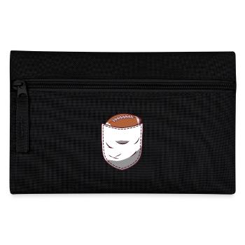 Sport Rugby Footballer Pocket Football - Pencil Case - black - Front