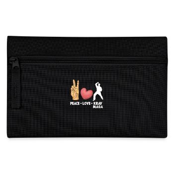 Krav Maga Friede Liebe Hobby - Federtasche - Schwarz - Vorne