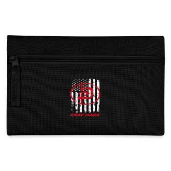 Krav Maga USA Flag Patriot - Pencil Case - black - Front