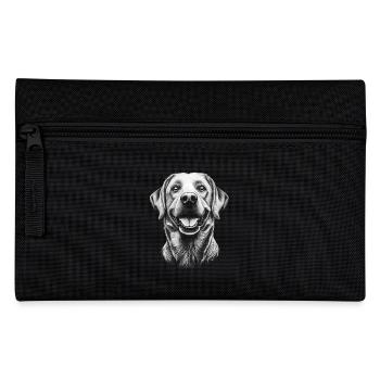 Labrador Portrait Labbi Labrador Retriever Dogs - Pencil Case - black - Front