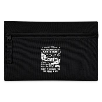 Administrative Assistant Is Easy - Pencil Case - black - Front