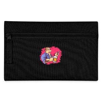 Darting Dartist Darted Beer And Dart - Pencil Case - black - Front
