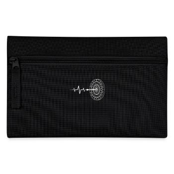 Darting Dartist Darted Heartbeat Dart - Pencil Case - black - Front