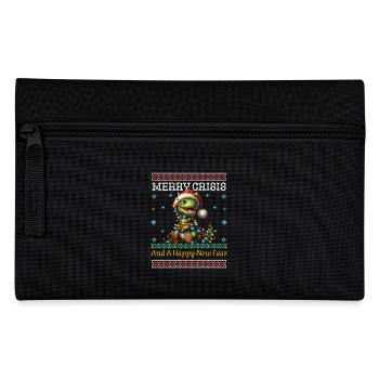 Dino Merry Crisis Weihnachten Noël laid - Trousse - noir - Devant