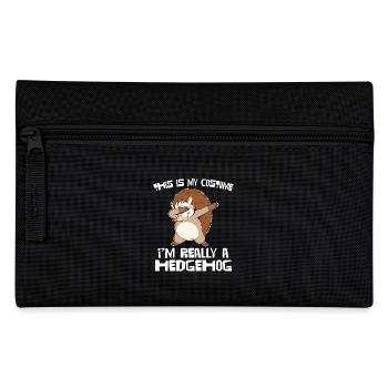 C’est mon costume, je suis vraiment un hérisson - Trousse - noir - Devant