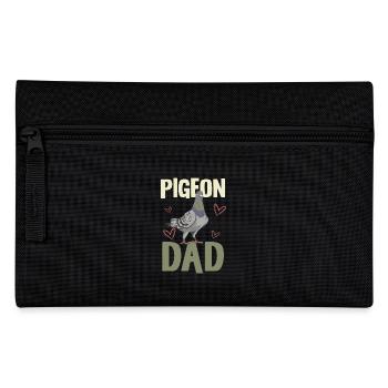 Pigeons Papa Amant Motif Humoristique - Trousse - noir - Devant