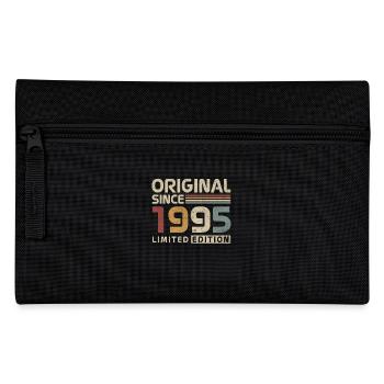 Original 1995 Vintage Retro Jubiläumsgeschenk - Federtasche - Schwarz - Vorne