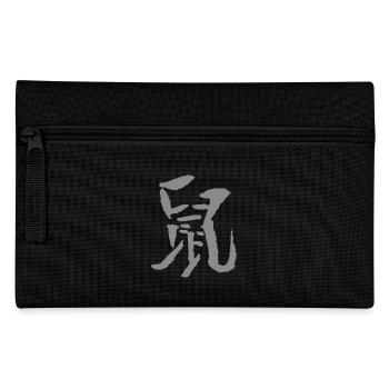 Ratte - Tierkreiszeichen / Chinesisch - Federtasche - Schwarz - Vorne