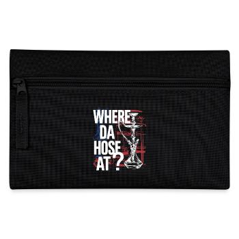 Lustiger Shisha-Look für Fans - Federtasche - Schwarz - Vorne