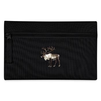 Caribou Karibus Karibu - Federtasche - Schwarz - Vorne