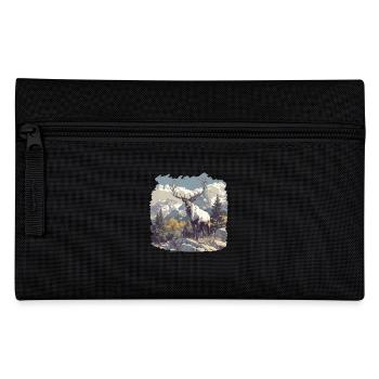 Caribou Karibus Karibu - Federtasche - Schwarz - Vorne