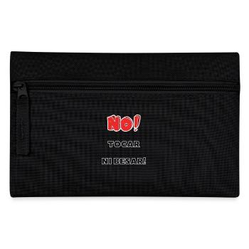 Do Not Touch: Clear Message for Baby Clothes - Pencil Case - black - Front