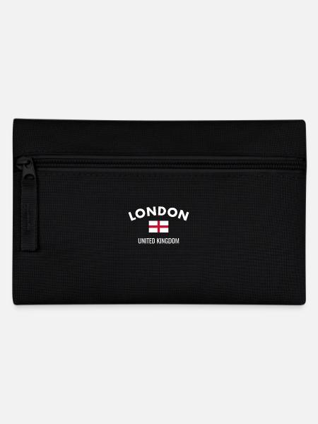 London England Englische Flagge Engländer - Federtasche - Schwarz