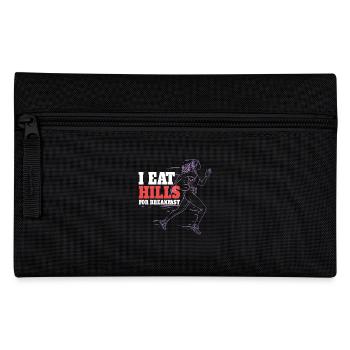 Je mange des collines pour le petit-déjeuner Marathon - Trousse - noir - Devant