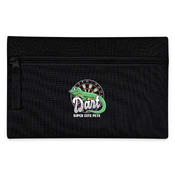 Dart Super Cute Pets Arrow Bullseye Dart - Pencil Case - black - Front