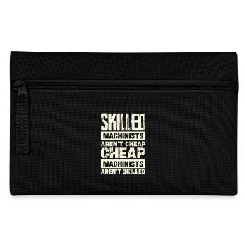 Skilled Machinists Aren't Cheap Humor - Pencil Case - black - Front