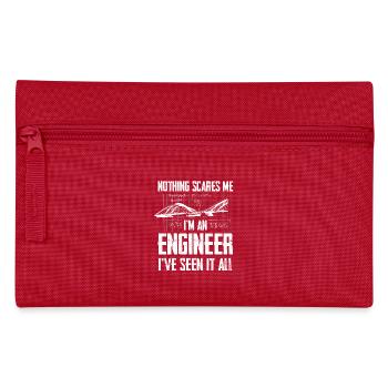Ingenieur Nichts Erschreckt Mich Grafik - Federtasche - Rot - Vorne