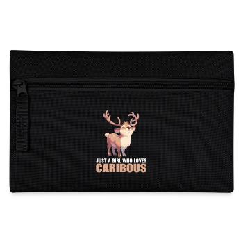Caribou Karibus Karibu - Federtasche - Schwarz - Vorne