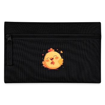 Rooster Roosters Rooster - Pencil Case - black - Front
