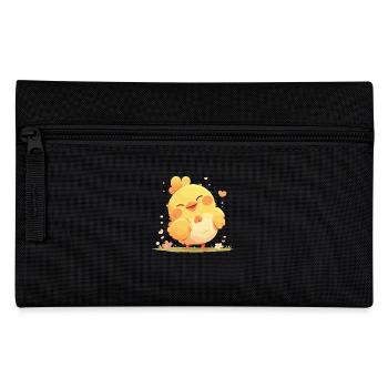 Rooster Roosters Rooster - Pencil Case - black - Front