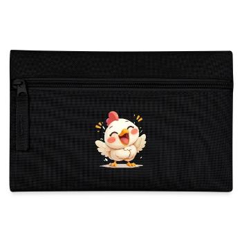 Rooster Roosters Rooster - Pencil Case - black - Front