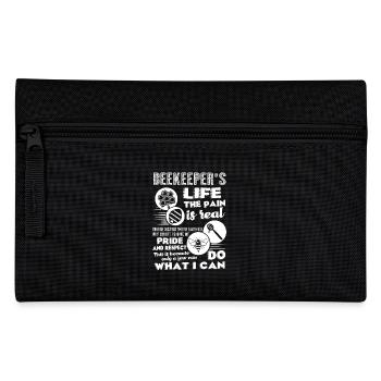 Beekeeper's Life The Pain Is Real - Pencil Case - black - Front