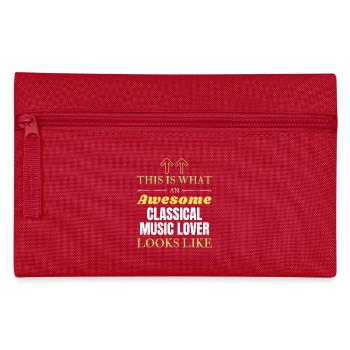 Voici à quoi ressemble un amateur de musique classique génial - Trousse - rouge - Devant