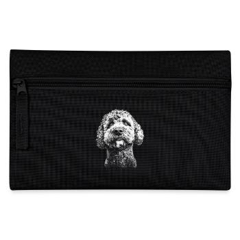 Lagotto Romagnolo Portrait Chien Chien - Trousse - noir - Devant