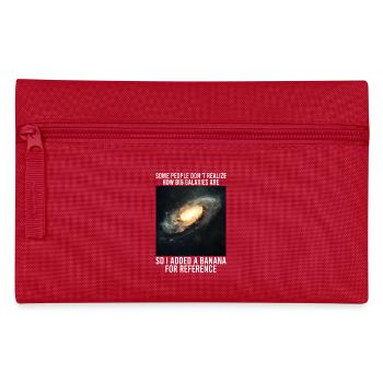 Galaxie Meme Wissenschaft Astrophysik Astrologie - Federtasche - Rot - Vorne