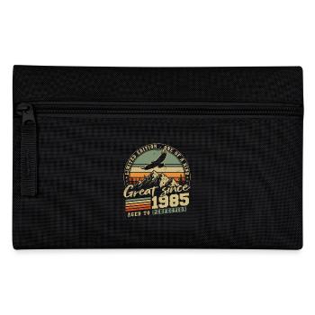 1985 Vintage Vintage Cadeau d’anniversaire Rétro - Trousse - noir - Devant