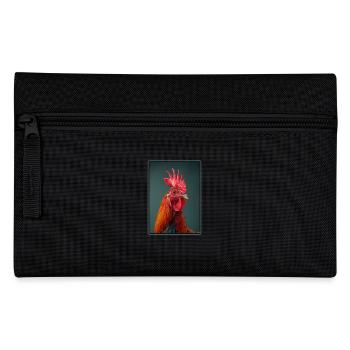 Rooster Roosters Rooster - Pencil Case - black - Front