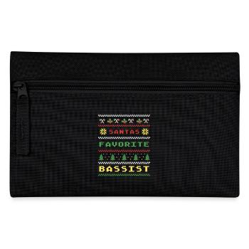 Le bassiste préféré du Père Noël Conception de la basse de Noël - Trousse - noir - Devant