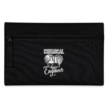 Chemical Engineer Chemical Engineer Heart - Pencil Case - black - Front
