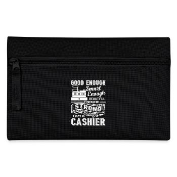 Strong Enough To Be A Cashier - Pencil Case - black - Front