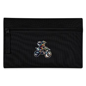 Motocross Femmes Filles Fille - Trousse - noir - Devant