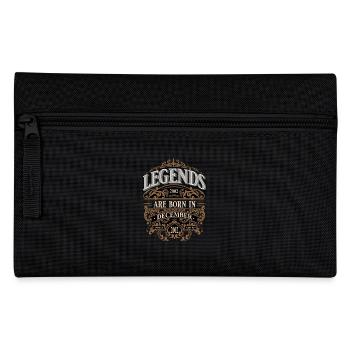 2002 December Born Birthday Year of birth - Pencil Case - black - Front