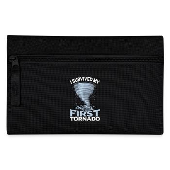 Twister Tornado Weather Storm Severe Weather - Pencil Case - black - Front