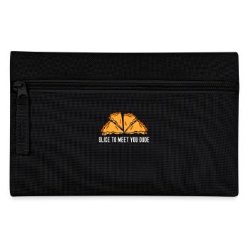 Slice To Meet You Dude Patissier Baking - Pencil Case - black - Front