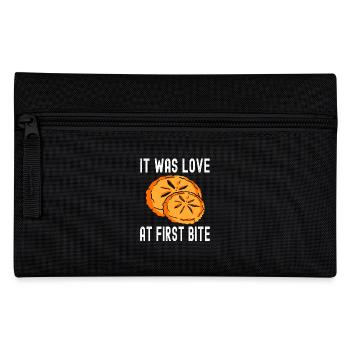 It Was Love At First Bite Baking - Pencil Case - black - Front