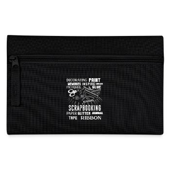 Scrapbooking Things About Scrapbook - Pencil Case - black - Front